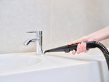 ETA Steam Clean I 13kPa I Limpiador de vapor multifunción, limpiador de alfombras, limpiador de tapicería, limpiador de manchas para alfombras, sofá, tapicería, escaleras, coche, 4 modos de limpieza