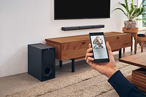 Sony HT-S40R - Barra de Sonido 5.1 (Sistema de Cine en Casa, Altavoces Traseros Inalámbricos, 600 W, Dolby Digital, Bluetooth, Sonido Envolvente), Negro