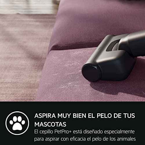 AEG AP71A142XN Aspiradora Sin Cable, 14,4 V, Autonomía de 50 min, Batería Extraible, Filtración en 5 Etapas, 4 Velocidades, Aspirador Escoba 2 en 1, Incluye Accesorios, Azul Denim
