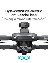 LUXWALLET Chopper X Dodge - 21.6KM/h Drone - WiFi GPS 1080P Full HD Drone – Laser Obstacle Avoidance - EIS Stabilisator - 1200 Meter Afstand + 2X Accu