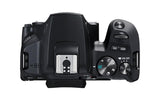 Canon EOS 250D - Cámara Digital (24,1 MP, 6000 x 4000 Pixeles, CMOS, 4K Ultra HD, Pantalla táctil) Negro - Kit con Cuerpo y EF-S 18-55IS STM