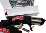 Gpr y.120.Cuerda Par terminales omologati con racor para Yamaha FJR 1300 2006/16, Furore negro