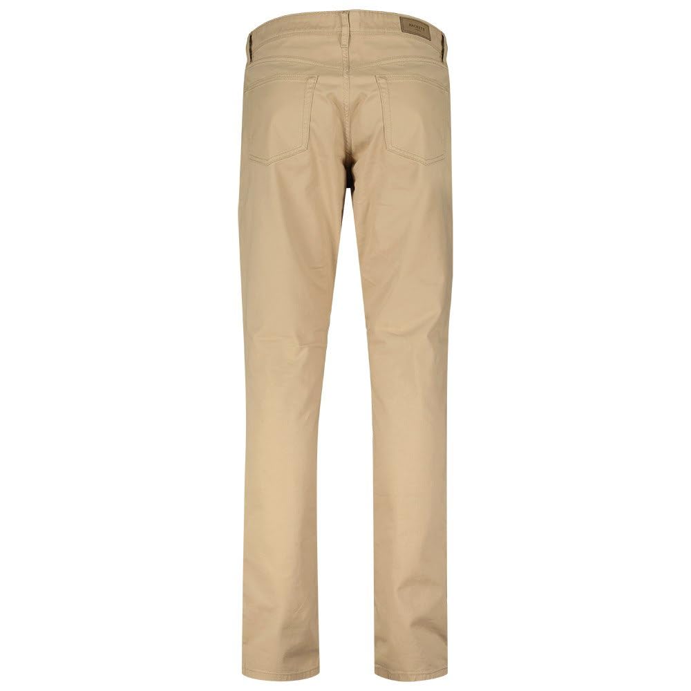 Hackett London Core 5pkt Trinity Pantalones, Beige (Oat), 36W/30L para Hombre