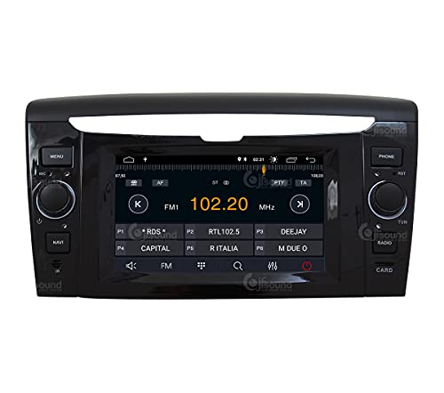 Radio de Coche para Lancia Ypsilon con USB Frontal de Serie Android GPS Bluetooth WiFi USB Dab+ Touchscreen 7" 4core Carplay AndroidAuto
