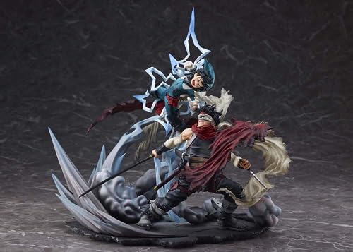 TOMY Goodsmile MY Hero Academia - Izuku Midoriya VS Stain - Estatuilla PVC 30cm