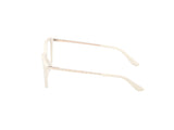Guess Gu50171 Marcos para Gafas recetadas, 021 Shiny White, 53/17/140 para Mujer