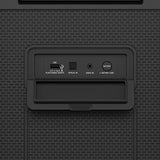 Sony ULT Tower 9, Ultimate Bluetooth Party Speaker, 25 H de batería y alimentación de Red, 2 Modos ULT Power Sound, X-Balanced Speaker, 360 Luces y Sonido, entradas de Karaoke, Negro