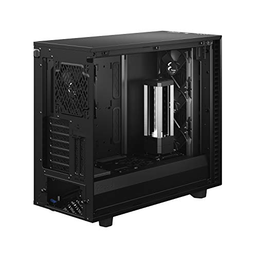 Fractal Design Define 7 Black Brushed Aluminum/Steel E,ATX Silent Modular Dark Tempered Glass Window Mid Tower Computer Case