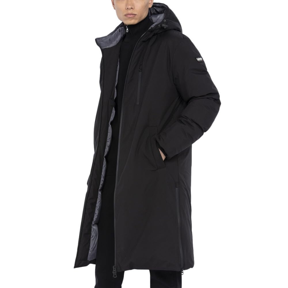 Schott NYC Fargo Manga Larga con Cremallera soldada, Negro, M Unisex Adulto