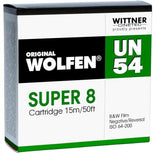 Original Wolf B+W - Película Negativa Super 8 ISO 64-200 con Desarrollo + escaneo