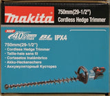 Makita UH007GZ 40V MAX Li-Ion XGT - Cortasetos sin escobillas de 75 cm, baterías y Cargadores no incluidos