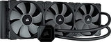 Corsair iCUE H170i ELITE CAPELLIX Refrigeración Líquida de CPU 33 LED RGB CAPELLIX Ultrabrillantes, Radiador 420mm, Tres Ventiladores PWM de Magnética de 140 mm, iCUE COMMANDER CORE Incluido Negro