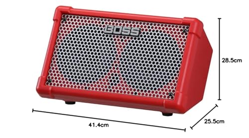 Amplificador estéreo portátil para actuaciones callejeras BOSS Cube Street II | Cube-ST2 | Nueva generación de la exitosa Serie Roland Cube, Ahora bajo la Marca BOSS