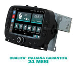 Radio de Coche para Fiat New 500 Android GPS Bluetooth WiFi USB Dab+ Touchscreen 7" 8core Carplay AndroidAuto