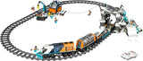 LEGO City Tren Expreso Polar Ártico de los Exploradores - Tren de Juguete Teledirigido - Quitanieves, 22 Tramos de Vías, 6 Minifiguras y Caída de Rocas - Regalo para Niños y Niñas de 7+ Años 60470