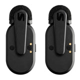 Shure MoveMic Two Kit- Pro Direct to Phone Micrófono inalámbrico Lavalier para iPhone y Android, Bluetooth Mini Mic, Carga de 24 horas, Configuración rápida, IPX4, Portable Clip Lavs (MV-TWO-KIT-Z6)
