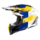 AIROH Aviator 3 Monarch Blue/Yellow Gloss XL