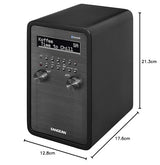 Sangean DDR-60BT Radio Digital (Dab+, Radio FM, Entrada Auxiliar, RDS, Conector de Altavoces), Color Negro Mate