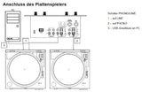Dual DT 210 USB - Tocadiscos para equipo de audio (USB, 35/45 rpm), color negro