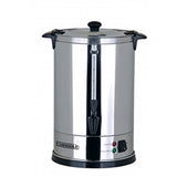 Casselin CPC100 - Percolador de café (100 tazas, acero inoxidable), color negro