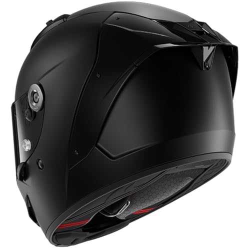 SHARK, Casco Moto Integral AERON DARK SHADOW Black Mat KMA, M