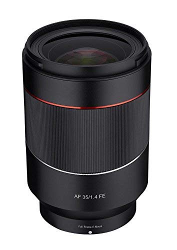 Rokinon Lente de Marco Completo AF35mm F1.4 con Enfoque automático para Sony E