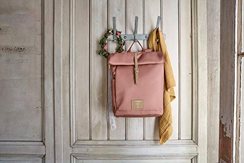 Lässig 1103025330 - Mochilas para pañales/green label rolltop backpack canela, unisex Lot de 1