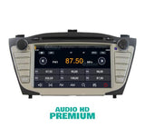 Radio de Coche para Hyundai IX35 con GPS, telecamera, ampli e LCD Grande di Serie Android GPS Bluetooth WiFi USB Dab+ Touchscreen 7" 8core Carplay AndroidAuto