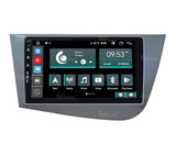 Radio de Coche para Seat Leon 2005-2012 Android GPS Bluetooth WiFi USB Dab+ Touchscreen 9" 8core Carplay AndroidAuto