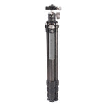 Leofoto - Ranger - Trípode de Carbono para cámaras - Incluye Cabezal esférico - Capacidad de Carga de 6 kg - Pies Extensibles - Altura mínima de 5,7 cm a una Altura máxima de 109 cm - RF-224C+