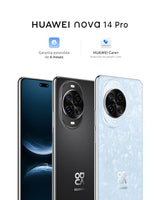 HUAWEI Nova 14 Pro Smartphone Móvil, Cámara Ultra Chroma, Cámara Frontal Doble para Retratos Ultra 50MP, IA Control de Gestos, 100W Supercharge Turbo, Impecable Pantalla de Cuatro Curvas 6,78", Negro