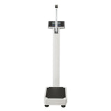 VEVOR Báscula Médica Digital Capacidad de 300 kg Báscula Corporal Médica Profesional y Multifuncional para Peso y Altura con 2 Unidades (kg/lb) IMC para Gimnasio, Hogar, Hospital