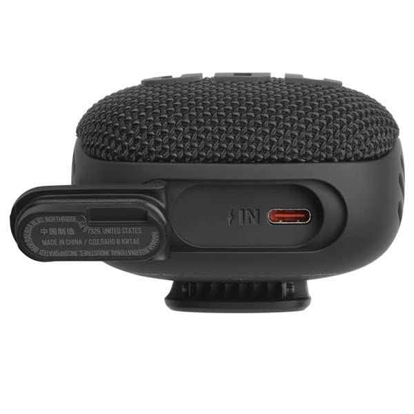 JBL Box Wind 3S - Mini Altavoz Bluetooth potente portátil con refuerzo de graves de Harman Kardon, caja de música con pinza para bicicleta y scooter - IP67 resistente al agua