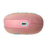JBL Clip 5, Altavoz inalámbrico portátil con Bluetooth, resistente al agua y al polvo IP67, hasta 12h de reproducción y más con Playtime Boost activado, rosa