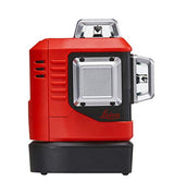 Leica Lino L6G: Nivel láser de línea de 3x360 grados con batería Li-Ion, cargador, adaptador magnético innovador y soporte para pared en una carcasa (láser verde, alcance de trabajo: 35 m)