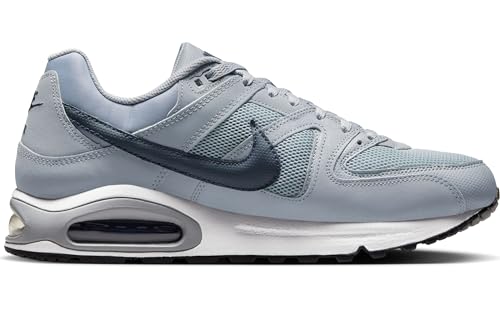 NIKE Air MAX Command, Zapatillas Hombre, Grey Grey Stealth Dark Obsidian White Black, 42 EU