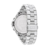 Tommy Hilfiger Reloj Analógico de Cuarzo multifunción para Mujer con Correas en Acero Inoxidable