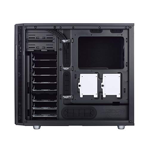 Fractal Design Define R5 , Mid Tower Computer Case , ATX , Optimized For High Airflow and Silent , 2X Fractal Design Dynamic GP,14 140mm Silent Fans Included , Water,Cooling Ready , Black