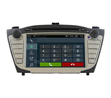 Radio de Coche para Hyundai IX35 con GPS, cámara, Amplificador y pequeña Pantalla LCD de Serie Android GPS Bluetooth WiFi USB Dab+ Touchscreen 7" 4core Carplay AndroidAuto