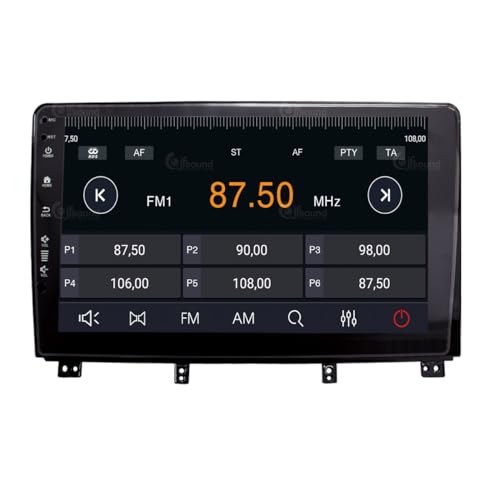 Radio de Coche para Peugeot 3008 2009-2016 Android GPS Bluetooth WiFi USB Dab+ Touchscreen 9" 8core Carplay AndroidAuto