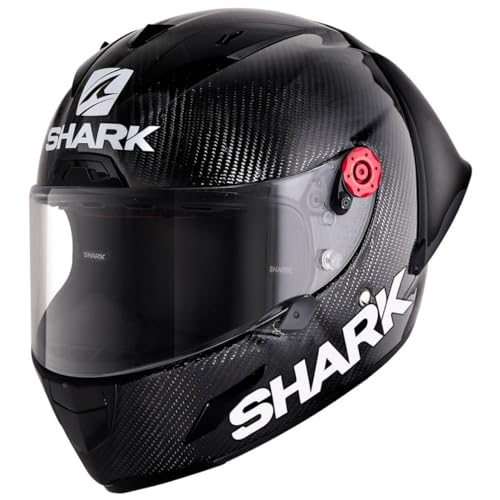 SHARK Race-R Pro GP FIM Racing Casco Moto, Hombre, Negro, XS