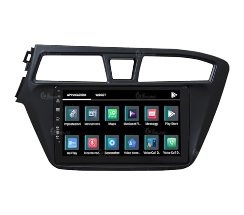 Radio de Coche para Hyundai I20 2015-2018 Android GPS Bluetooth WiFi USB Dab+ Touchscreen 9" 8core Carplay AndroidAuto