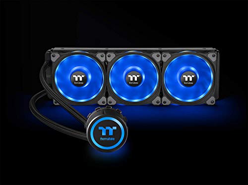 Thermaltake Floe DX 360 mm, LED de doble anillo, 16.8 millones de colores habilitado para software (TT RGB Plus/Alexa/Razer Chroma), AMD (AM5/AM4)/Intel (LGA 2066/1200), AIO CPU Liquid Cooler