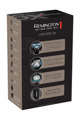 Remington X9 Limitless Afeitadora Rotativa, Máquina de Afeitar Inalámbrica, Cabezal Pivotante PivotBall 360°, Tecnología PowerSense, Cuchillas Flexibles, 60 min Autonomía, Resistente al Agua