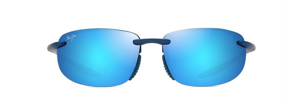 MAUI JIM, SUNGLASSES MJ0677S Hookipa Ultra Af, Metal Matte Blue, 60-14-145, Rectangle