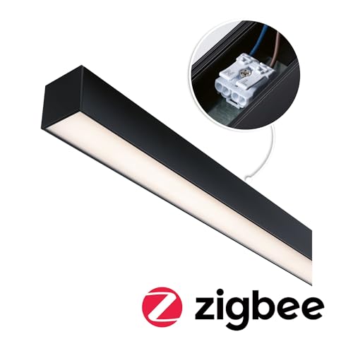 Paulmann 98181 Linion Power Channel Zigbee 230/24V 17W 1m, Señal Negra