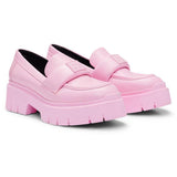 HUGO Kris_Loafer_napd, Flats Mujer, Medium Rosado664, 38 EU