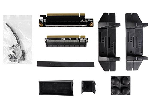 SilverStone SST-ML08B-H - Carcasa de Ordenador Milo Slim HTPC Mini-ITX, con asa, Negro