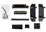 SilverStone SST-ML08B-H - Carcasa de Ordenador Milo Slim HTPC Mini-ITX, con asa, Negro