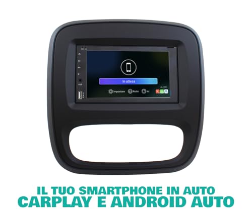 Radio de Coche Fiat Talento Android GPS Bluetooth WiFi USB Dab+ Touchscreen 6.2" 8core Carplay AndroidAuto